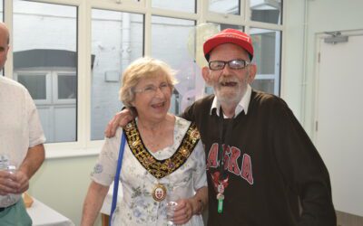 Mayor unveils Day Centre kitchen